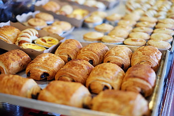 kenyér, kijelző, élelmiszer, Pékség, tömések, édesség, muffin, Pán
