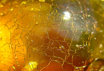 glass, background, yellow, cracks, texture, artistic, pattern, color, broken