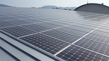 panels, top, gray, building, Solar, Renewable, Energy, renewable, energy, solar Panel, fuel and Power Generation, environment