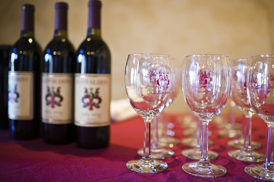 Bottiglia di vino, bicchiere di vino, vino, bicchiere, bottiglia, alcool, celebrazione
