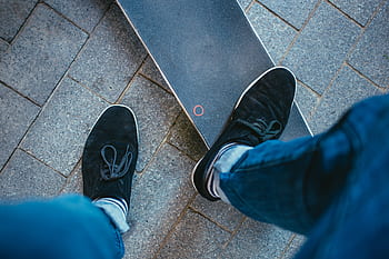 skateboard, nohy, paluba, mládí, cvičení, sport, aktivní, brusle, obuv, prkno, sportovec