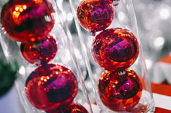 días festivos, decoración, navidad, ornamento, celebración, chuchería, baratija, brillante, festivo, rojo, adornos