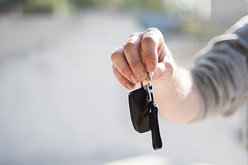 osoba, hospodářství, Černá, kožená klíčenka, muž, auto, fob, chlap, mužský, lidé, ruka