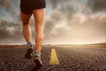 man, running, road wallpaper, jogging, run, sport, jog, sporty, race, continuous operation, recovery