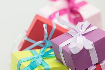 assorted, gift box lot, gifts, packages, made, loop, packet loop, christmas, christmas decoration, give, advent