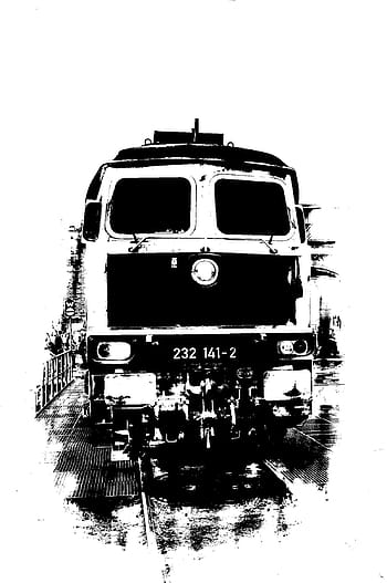 motorová lokomotiva, černobílý, železnice, doprava, železniční dopravy, vlak, vozidel, veřejné dopravní prostředky, Černý a bílý, přeprava, železniční trať