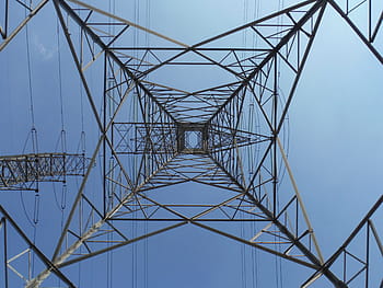 cavo, Torre, elettricità, elettrico, esterno, torre elettrica, energia, cielo, dire bugie, cavi elettrici, blu