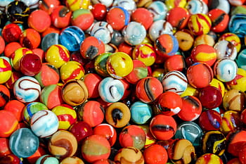 assortito colori, marmo, palla, giocattolo, lotto, marmi, biglie di vetro, di, Glaskugeln, palle, bicchiere