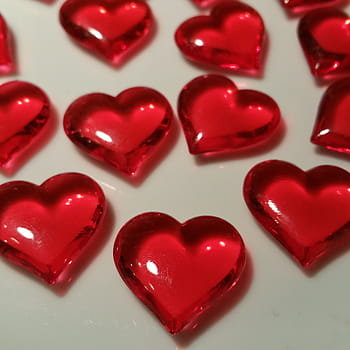 Valentinstag, Herz, Hintergrund, Liebe, Herzform, Romantik, Valentinstag - Urlaub, rot, gestalten, Symbol, Dekoration