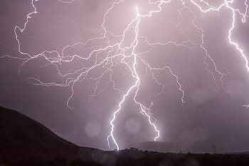 Marrone, montagna, cielo fulmineo, fulmine, tempesta, tempo metereologico, cielo, tuono, sciopero, bullone, elettricità