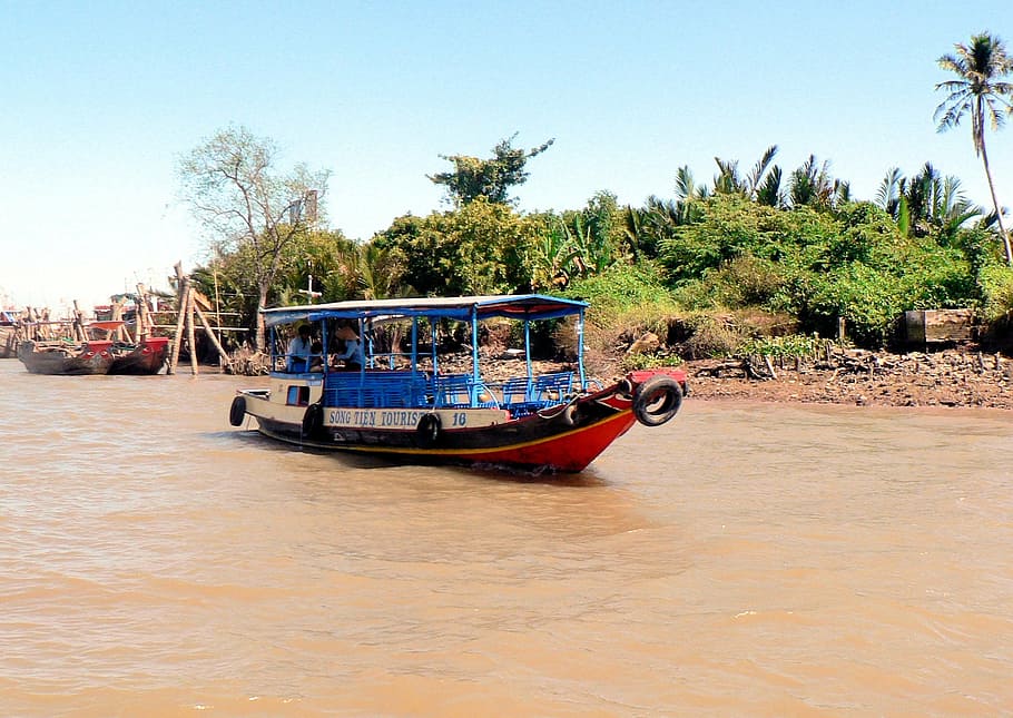 viet nam, can tho, mékong, boat, nautical Vessel, asia, transportation, thailand, travel, cultures, water