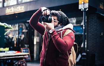 lidé, muž, Fotoaparát, fotografování, fotograf, budova, město