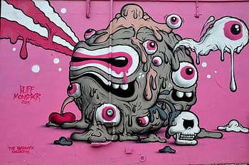 street art, graffiti, new, york, wall, spray, new york, art, emotion, color, expression