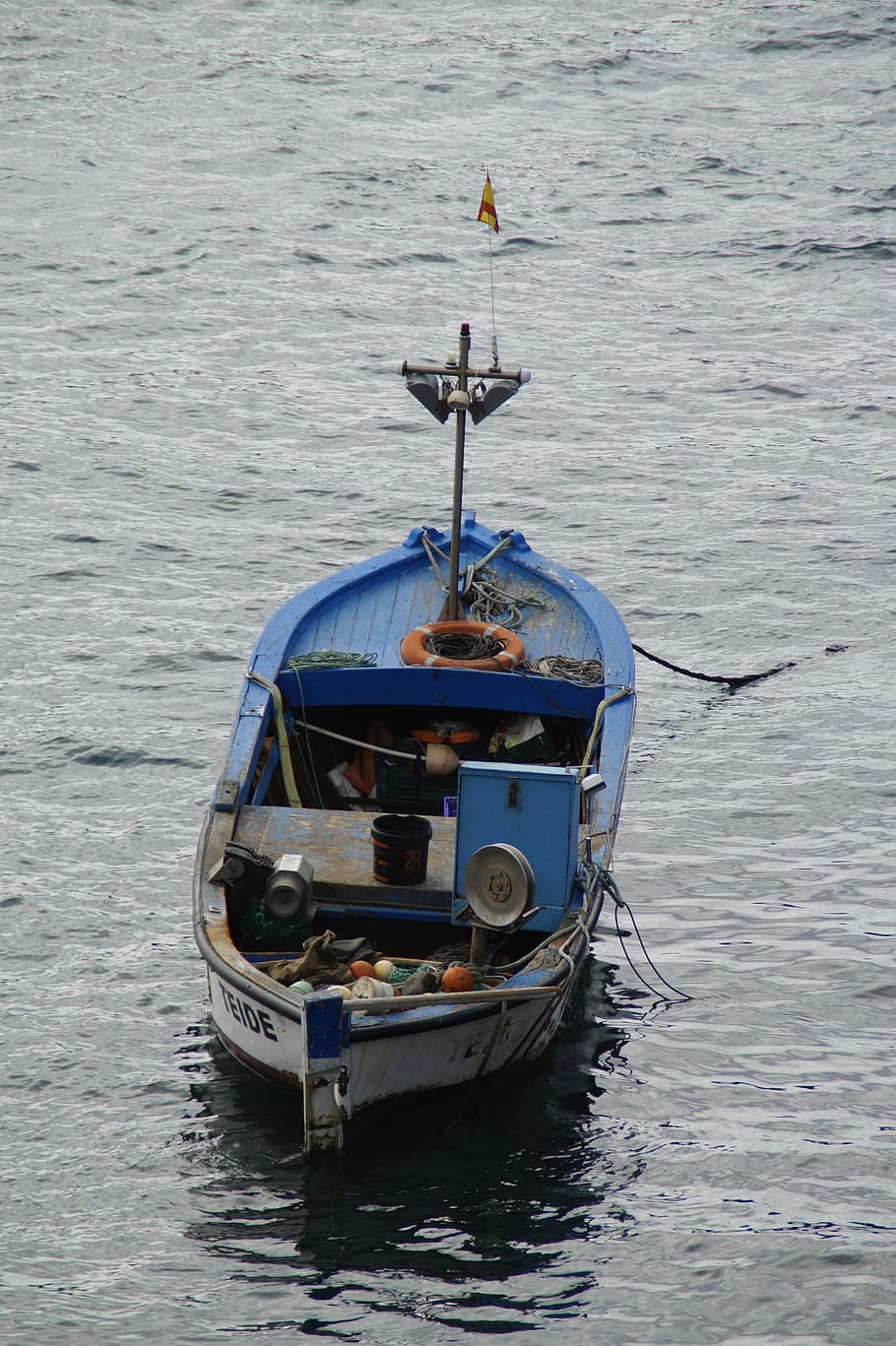 Boot, Fishing Boat, Wooden, wooden boat, fish, go fishing, fischer, sea, anchor, drive, water