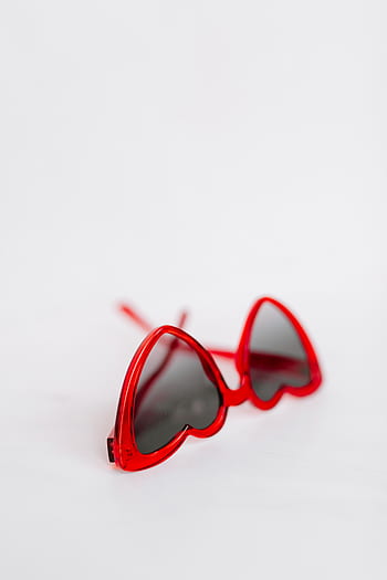 óculos de sol, vermelho, óculos, engraçado, acessórios, moda, amor, dia dos namorados, Coração, em forma