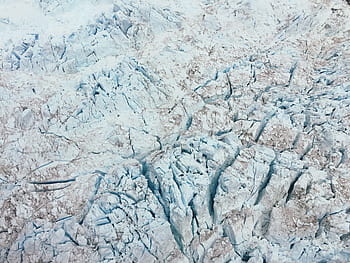 letecký, fotografování, skalnaté, terén, během dne, Skála, formace, bílý, crack, přízemní, cestovat