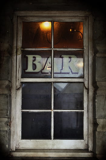 fotografie, hnědý, dřevěný, dveře, Zavřeno, hospoda, bar, západní, kovboj, okno, salón