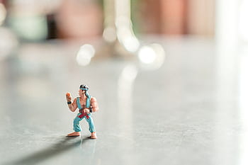 Action figur, figur, dukke, muskler, kampsport, karate