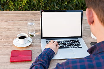 person using laptop, laptop, notebook, work, keyboard, independent, computer, pc, macbook, calculator, tablet