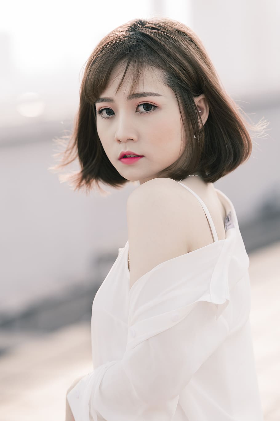 girl, beauty, woman, face, hair