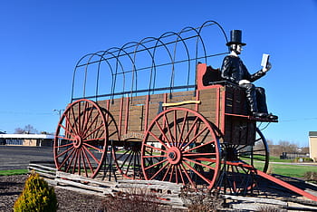 rota 66, Lincoln, Illinois, lincoln, illinois, kapalı vagon, yol kenarı cazibe, 66, dış mekan, durdurmak, tarihi, abe
