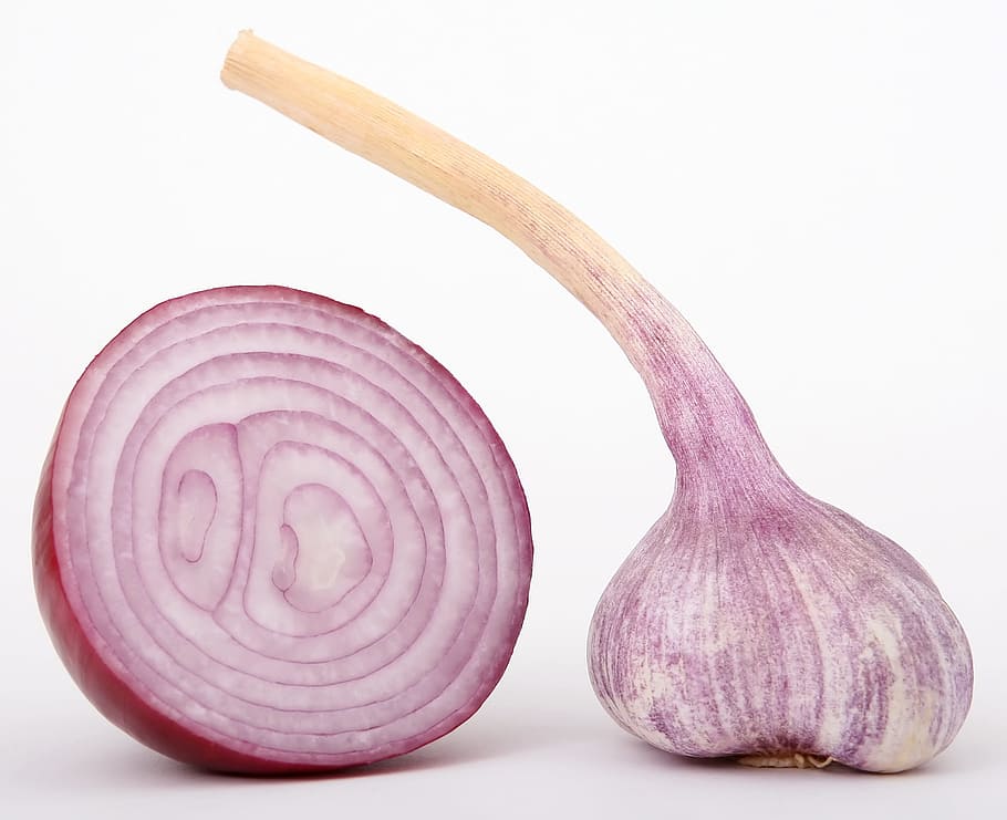 cibulová zelenina, cibule, zeleniny, Pozadí, žárovka, detailní, detail, stroužek, barva, barvitý, kuchařka