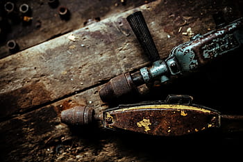 clavos, madera, metal, tuercas, bricolaje, taller, garaje, pernos, cobertizo, reparación, llave