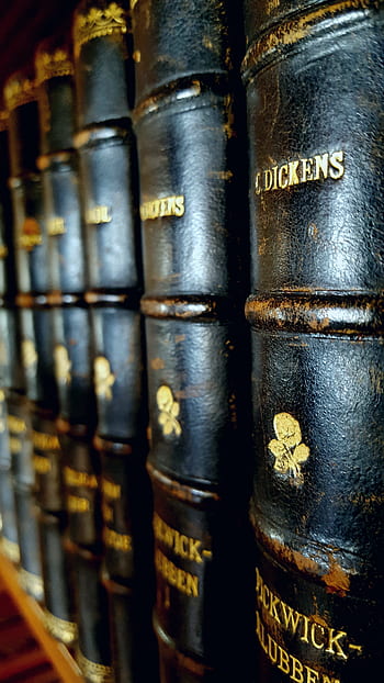 könyvek, viharvert, Bőr, Arany, Charles Dickens, olvasás, történetek, tündérmese, könyvespolc, antik, szüret