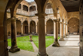 architektura, cestovat, budova, pasáž, klášter, náboženský, starý, kostel, cestovní ruch, útočiště, oblouky