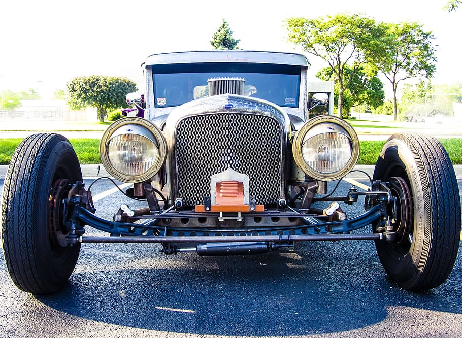 šedá, vinobraní, auto, asfaltová silnice, Historické auto, asfalt, silnice, antický, vozidlo, staromódní, klasický