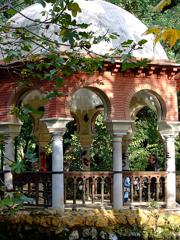 maria luisa park, pond, seville, andalusia, spain