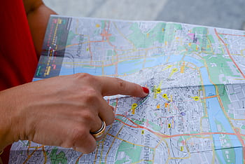 map, tourist, travel, tourism, traveler, vacation, trip, journey, holiday, travelling, people