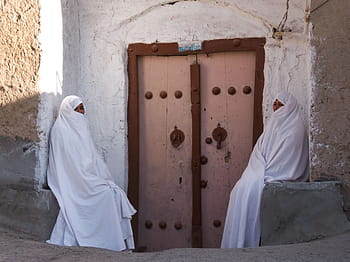 iran, isfahan, women, varzaneh, veil, veiled