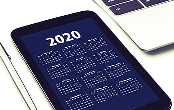 ημερήσια διάταξη, smartphone, χρονοδιάγραμμα, έτος, ημερομηνία, ραντεβού, χρόνος, 2020