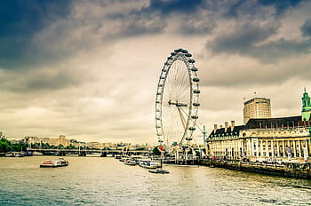 ferris, wheel, body, water, amusement, park, architecture, infrastructure, ferris wheel, amusement park, structure