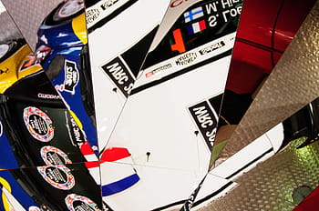 rally, auto, citroen, mirror, abstract, automotive, racing car