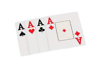 four, aces, playing, cards, ace, diamonds, hearts, clubs, spades, red, black
