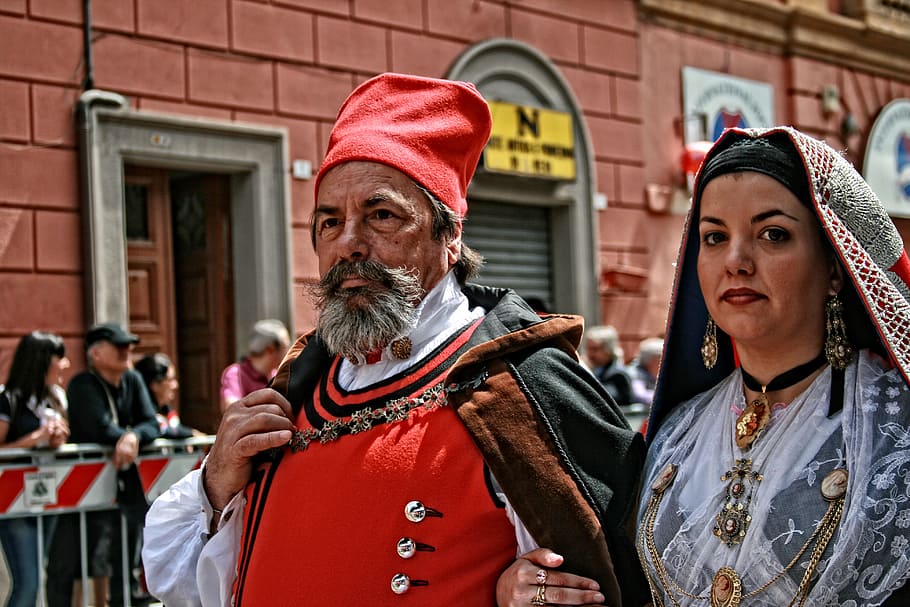 italy, sardinia, cagliari, folklore