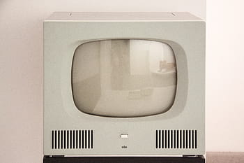 백인 crt 텔레비전, TV, hf, 디자인, 허버트 hirche, hf 1, 디자이너, 권위 있는, 제조자, 갈색, 프랑크푸르트