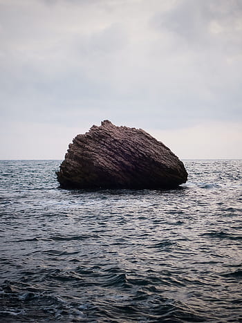 tenger, óceán, víz, hullám, természet, szikla, horizont, kék, ég, felhő