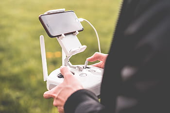 drone fpv, smarphone # 2, Pria, Pilot, Mengontrol, FPV, Drone, kontrol, fotografi drone, penerbangan, tangan