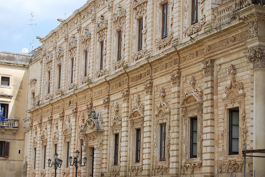 palazzo dei celestini, lecce, puglia, salento, baroque, italy, nelsalento