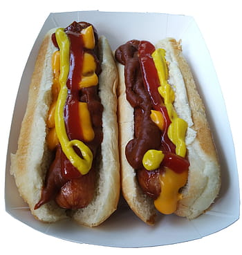 dva hotdog sendviče, párek v rohlíku, nezdravé jídlo, ob, jídlo, haraburdí, horký, Pes, maso, Svačina, chléb