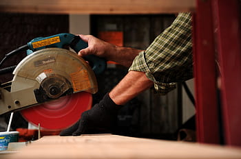 timmerman, zag, hout, hulpmiddelen, gereedschap, met de hand, klusjesman, timmerwerk, werk, uitrusting, bouw