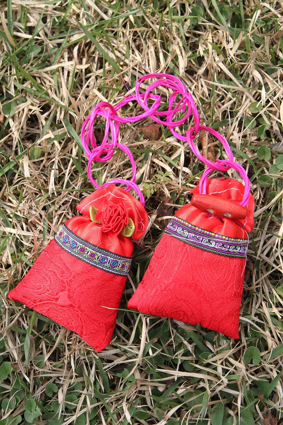 sachet, ornaments, views