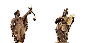 two, man, woman statue, justitia, goddess, goddess of justice, goddess of truth, horizontal, blindfold, justice, truth