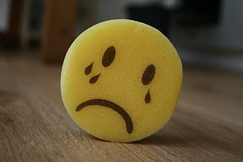 emoticon, emotion, smilies, faces, emotions, feelings, mood, sad, mourning, sponge, emoji