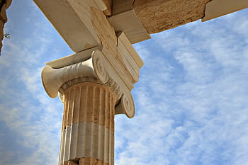 brown concrete pillar, greece, athens, history, parthenon, monuments, temples, architecture, old building, city, greek